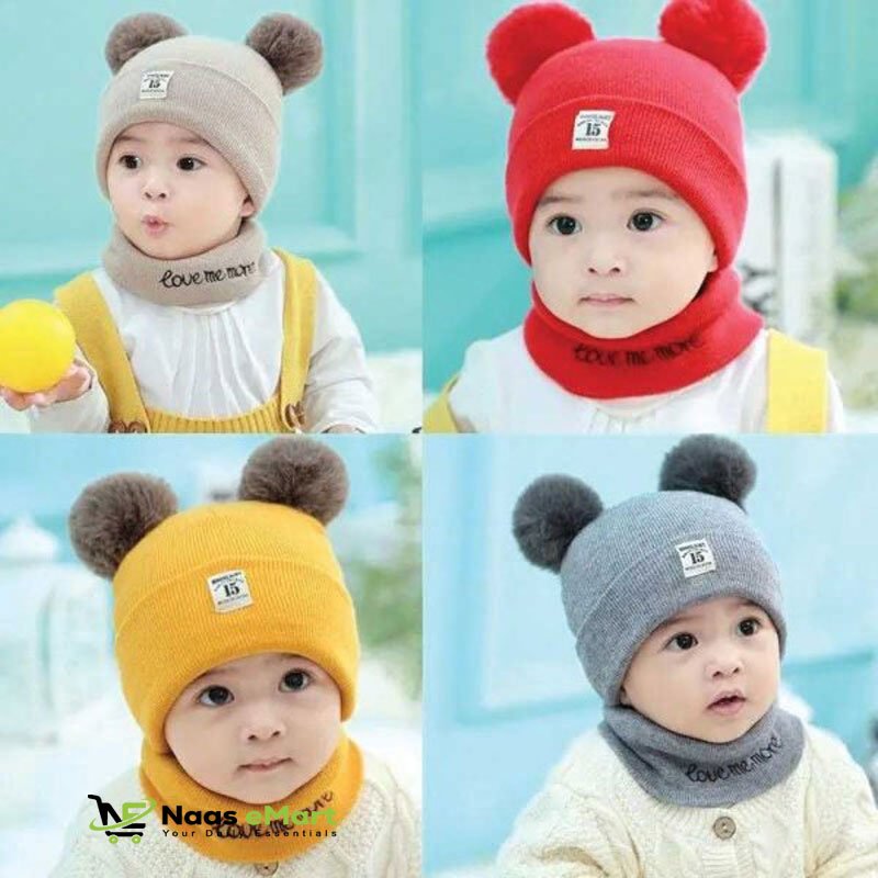 KNITTED BABY WINTER CAP