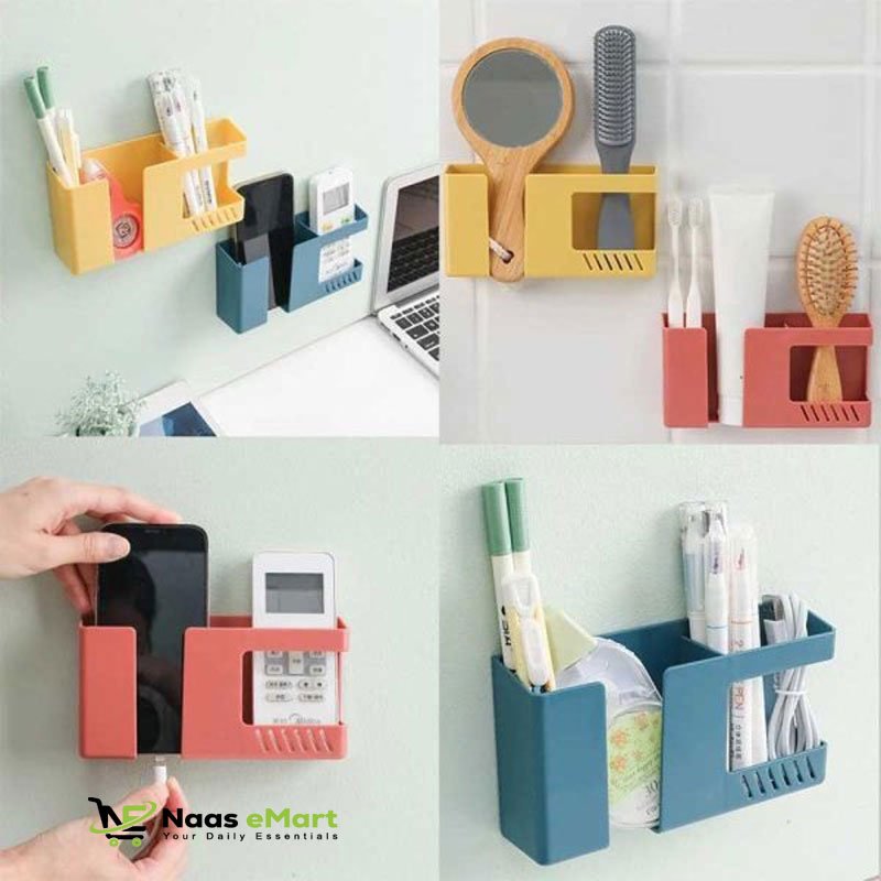 Wall Mounted Double Layer Phone Holder